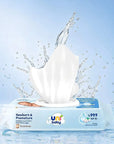 Uni Baby Newborn & Premature Wet Wipes for Sensitive Skin 40 Count