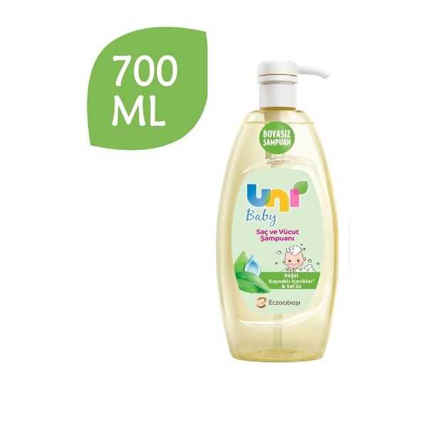 Uni Baby Tear-Free Gentle Shampoo for Sensitive Scalp 700ml
