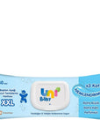 Uni Baby XXL Body Cleansing Wipes for Sensitive Skin 50 Count
