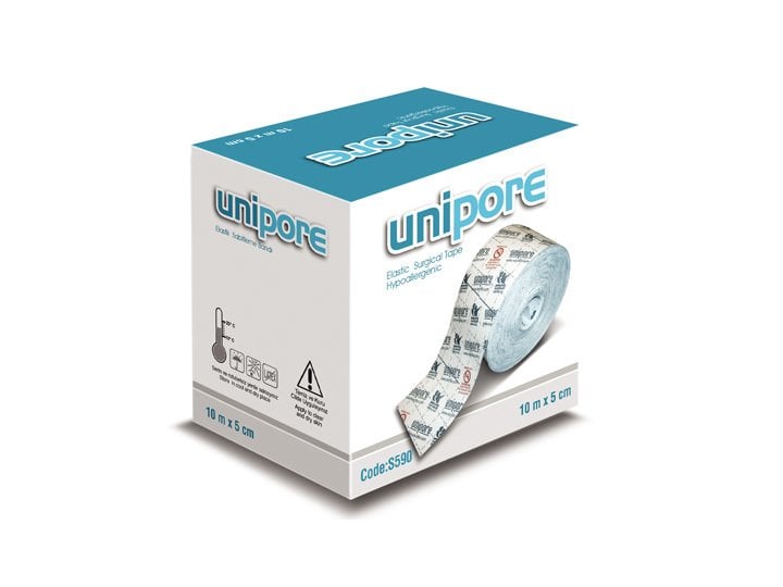 Unipore Hypoallergenic Flexible Medical Fix Tape 5cm x 5m