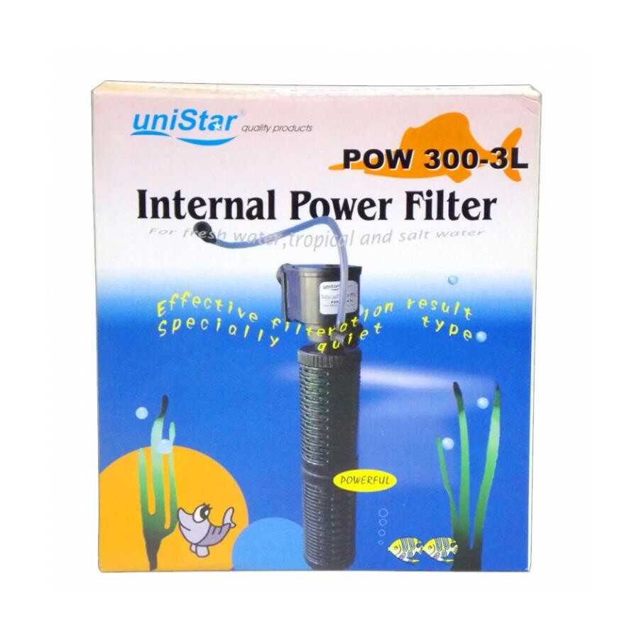 Unistar 303L Internal Aquarium Filter 1400 L/h 18W