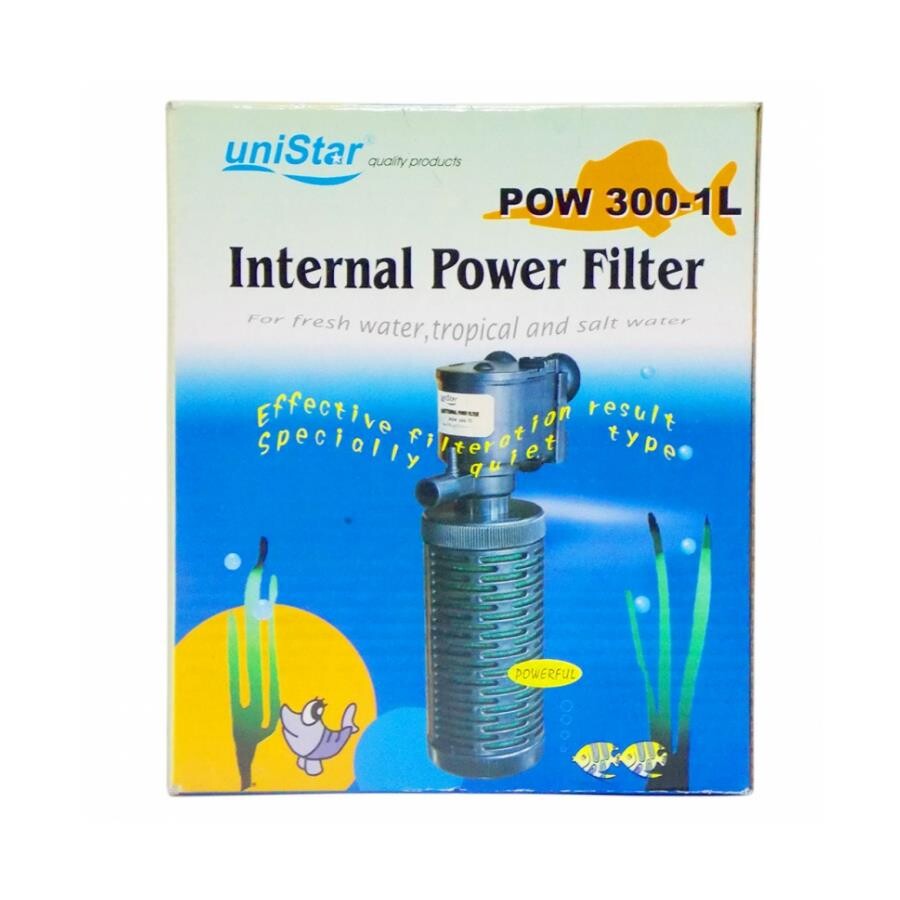 Unistar 301L Internal Aquarium Filter 500 L/h 8W