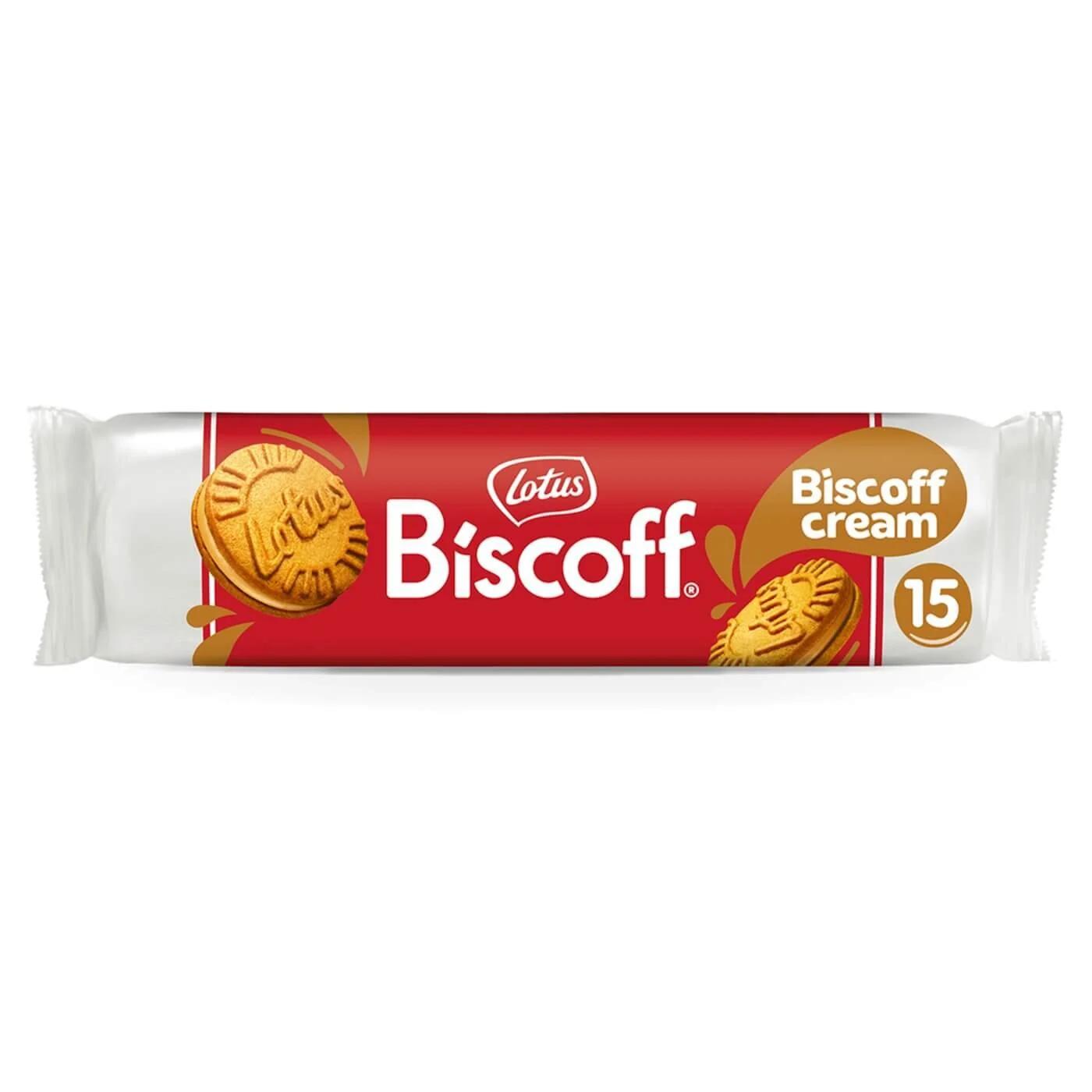 Lotus Biscoff Cream Sandwich Cookies with Biscoff Filling 150g
