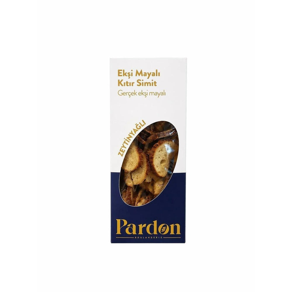 Pardon Olive Oil Crispy Simit Snack, Sourdough Style, 160g