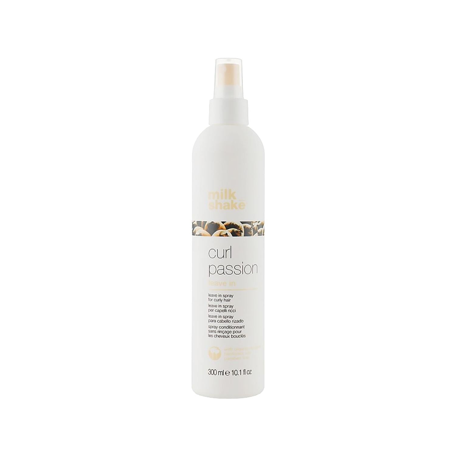 milk_shake Curl Passion Leave-in Hair Care Spray for Curly Hair - 300ml Moisturizing Non-Rinse Hair Treatment milk_shake Curl Passion Leave-in Spray for Curly Hair leave-in hair care, curly hair products, moisturizing hair spray, non-rinse hair care, milk_shake Curl Passion, hair moisturizer, curly hair solution, hydrating hair spray, frizz reduction, curl definition, hair care for dry hair, hair nourishment