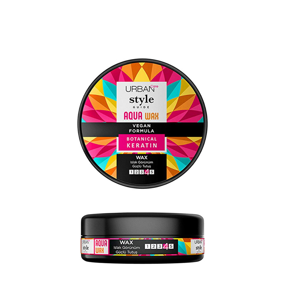 Urban Care Moisture-Resistant Hair Wax for Long-Lasting Style - 3.38 fl oz, Paraben-Free & Natural Ingredients - Hair Styling