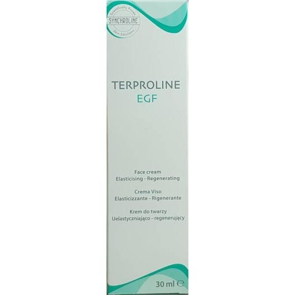 synchroline terproline egf face cream 30ml front view, synchroline terproline egf face cream 30ml side view Synchroline Terproline EGF Face Cream - Anti-Aging | 30ml Synchroline Terproline EGF Face Cream - Anti-Aging Formula synchroline, face-cream, anti-aging, skincare, moisturizer, egf, post-aesthetic-care, daily-use, 30ml, ai-generated