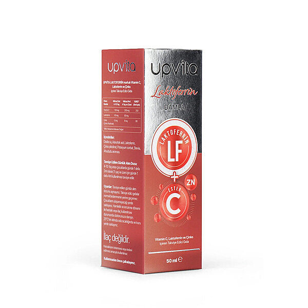 Upvita Lactoferrin Liquid Drops for Daily Support 50 ml