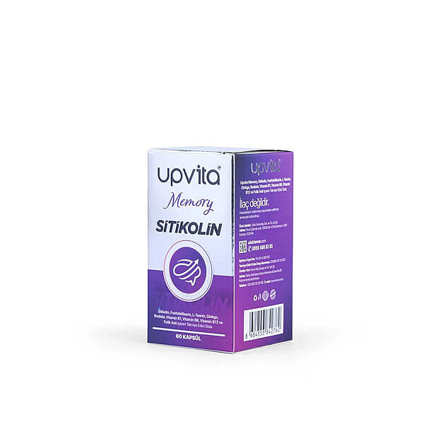 Upvita Memory Citicoline Support Supplement 60 Capsules