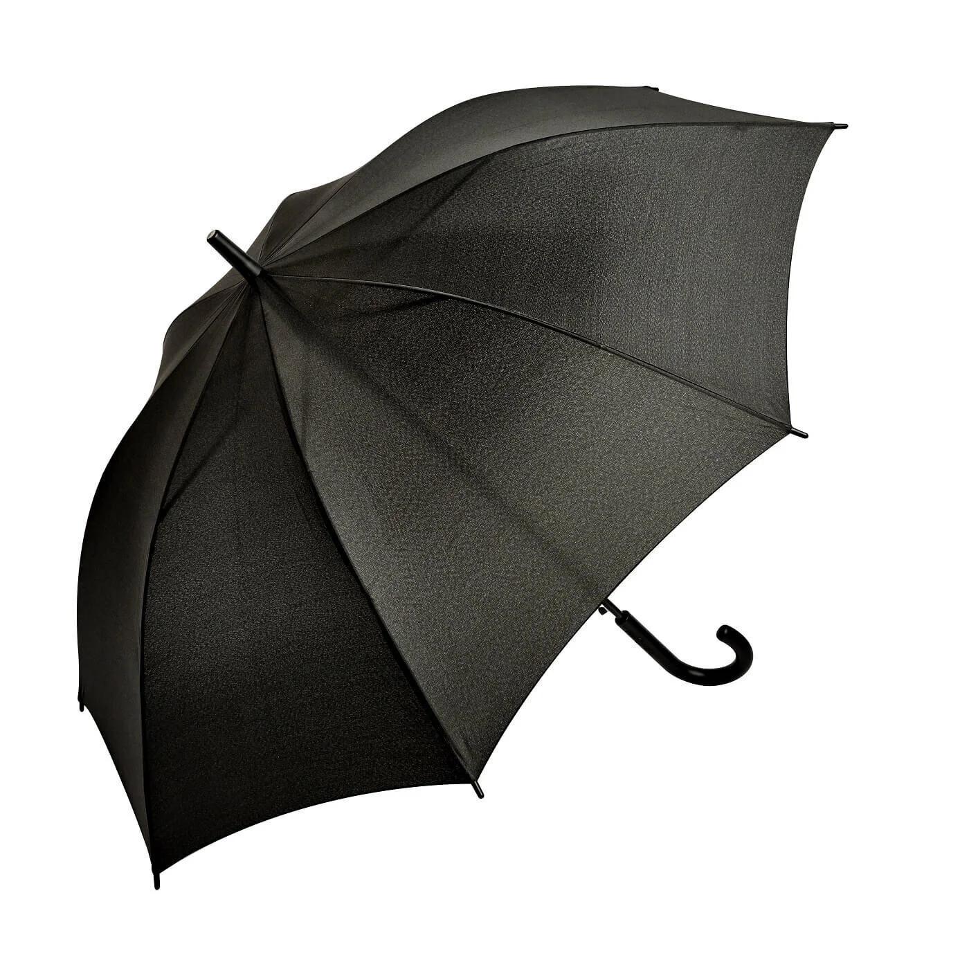 Ideenwelt Classic Black Stick Umbrella 1 pc