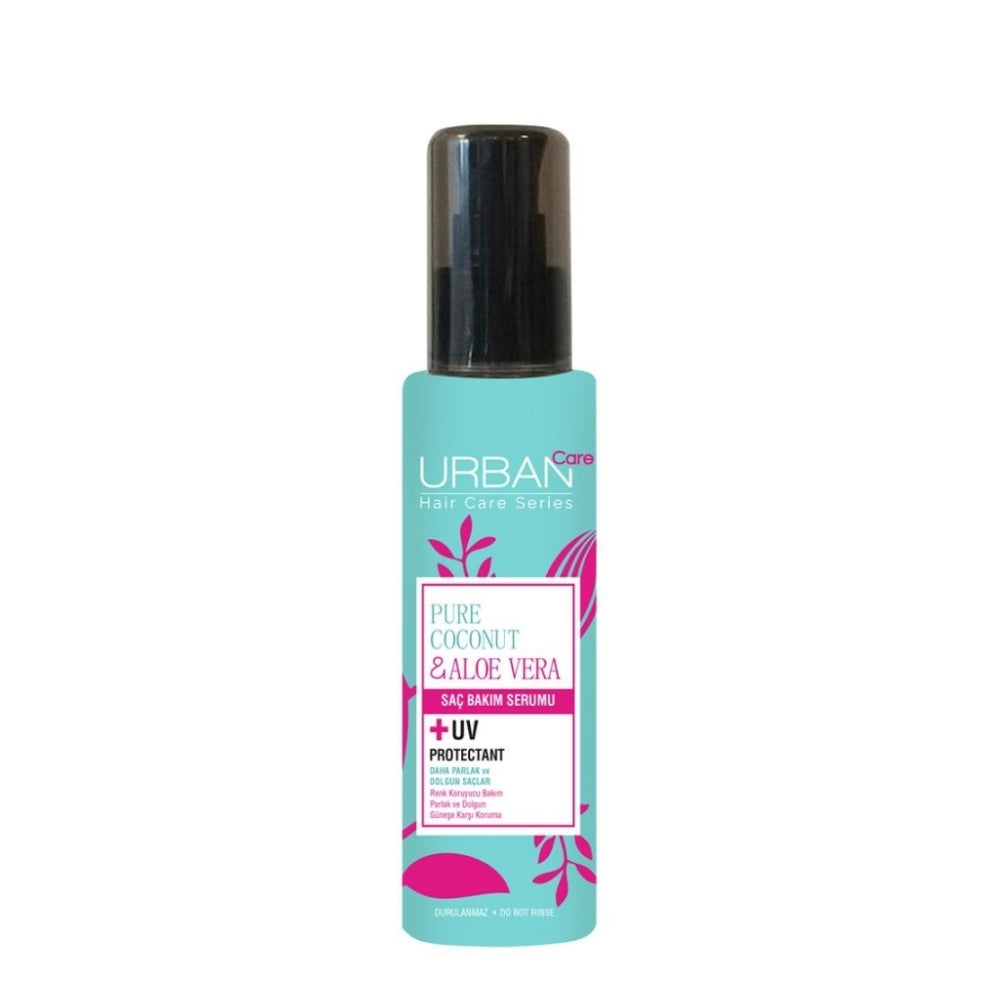 Urban Care Pure Coconut & Aloe Vera Hair Serum for Frizz Control 75ml