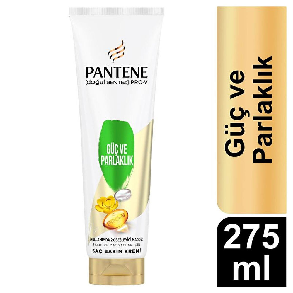 Pantene Doğal Sentez Hair Care Cream for Weak & Lifeless Hair - Nourishing, Strengthening & Shine - 9.30 fl oz - view 3