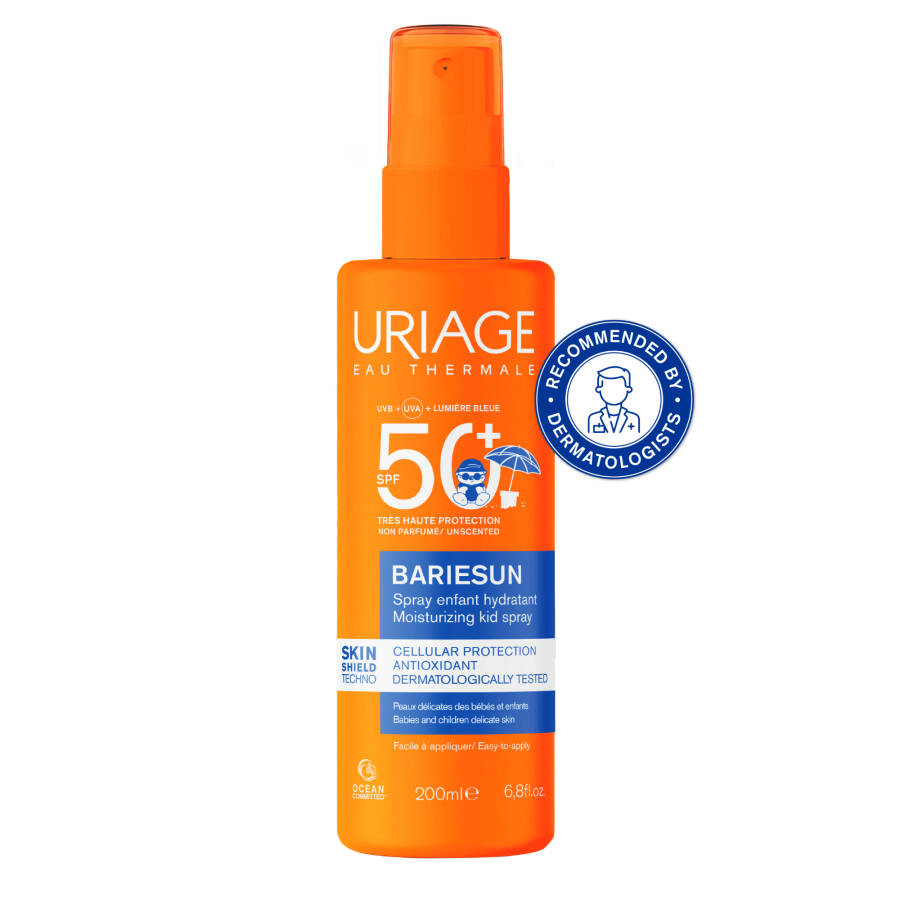 Uriage Bariesun Moisturizing Kid Spray SPF50+ Sunscreen 200 ml