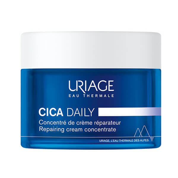 Uriage Cica Daily Repairing Cream for Barrier Support 3 x 50ml (Pack of 3)