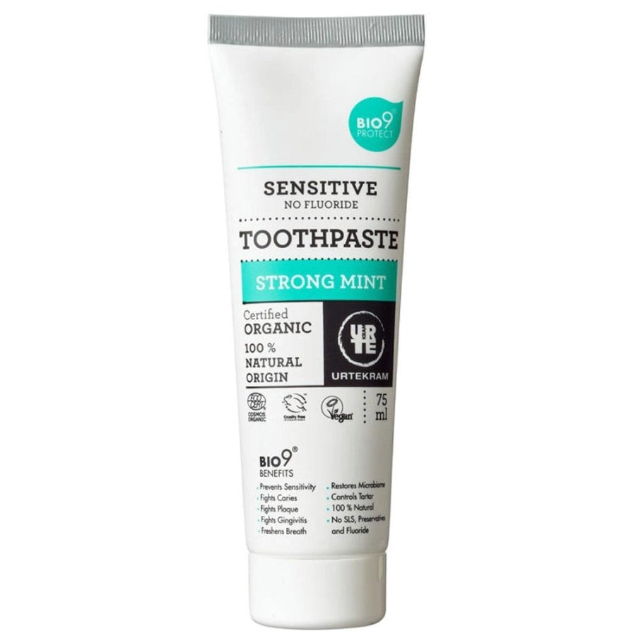 Urtekram Sensitive Mint Toothpaste Fluoride-Free 75ml