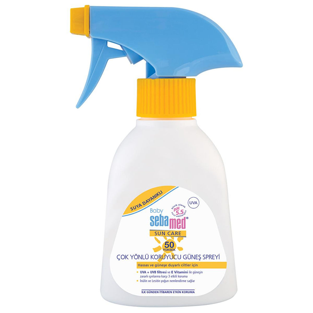 Sebamed Baby Sunscreen Spray SPF 50+ - UVA & UVB Protection, Water Resistant, For Sensitive Skin - 6.76 fl oz Sebamed Baby Sunscreen SPF 50+ - Sensitive Skin Protection baby sunscreen, sunscreen for sensitive skin, SPF 50 baby sunscreen, UVA UVB protection baby, water resistant baby sunscreen, dermatological baby sun protection, baby sun spray, sunscreen for infants, sensitive skin sunscreen, baby sun protection, sunscreen, SPF 50+, UVA protection, UVB protection, water resistant, dermatological, infants, s
