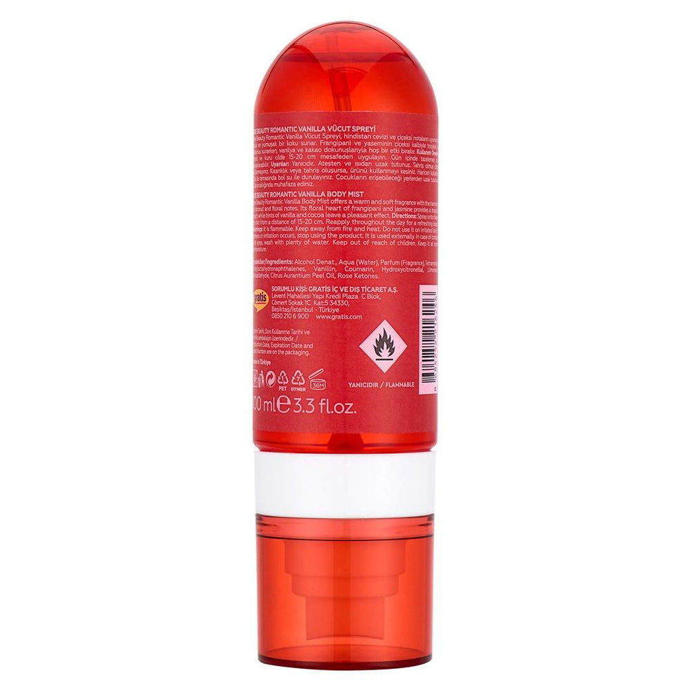 Bee Beauty Romantic Vanilla Body Mist for Women 100 ml