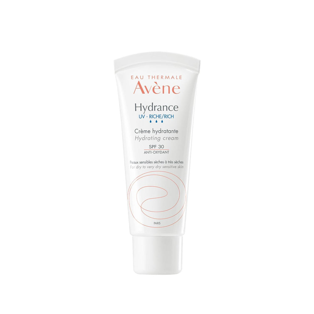 Avene Hydrance Rich SPF30 Moisturizing Cream - Hydrating & Sun Protected Dry, Sensitive Skin - 1.35 fl oz Avene Hydrance Rich SPF30 Moisturizer for Dry Skin moisturizing cream with SPF, dry skin care, sensitive skin products, Avene Hydrance Rich, SPF30 sunscreen moisturizer, skincare, sun protection, hydration, dry skin relief, sensitive skin solution, travel size skincare