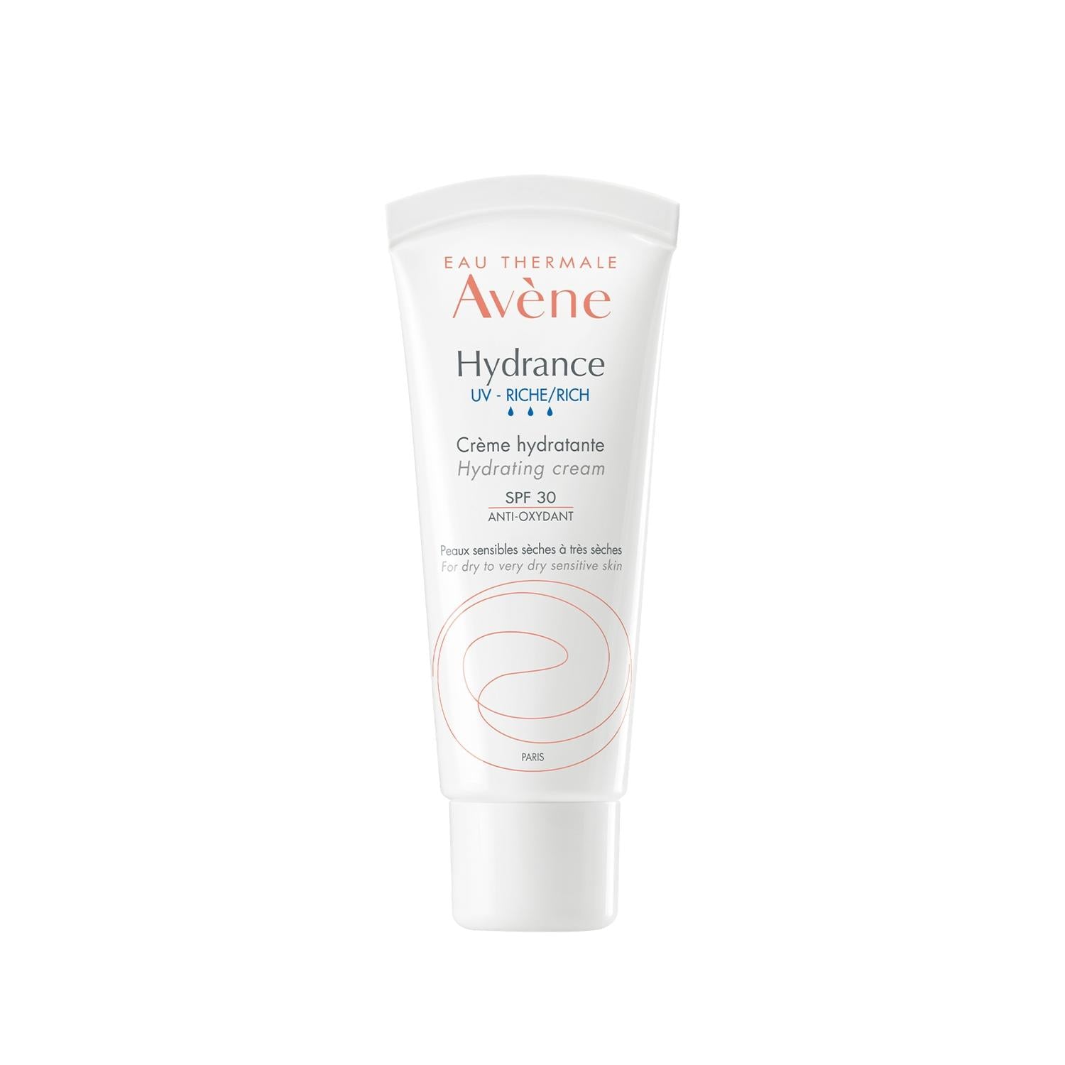 Avene Hydrance Rich SPF30 Moisturizing Cream - Hydrating &amp; Sun Protected Dry, Sensitive Skin - 1.35 fl oz Avene Hydrance Rich SPF30 Moisturizer for Dry Skin moisturizing cream with SPF, dry skin care, sensitive skin products, Avene Hydrance Rich, SPF30 sunscreen moisturizer, skincare, sun protection, hydration, dry skin relief, sensitive skin solution, travel size skincare