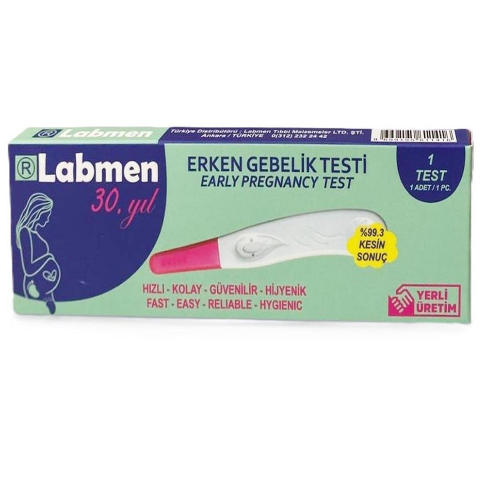 Labmen Early Pregnancy Test for Fast Results 1 Count