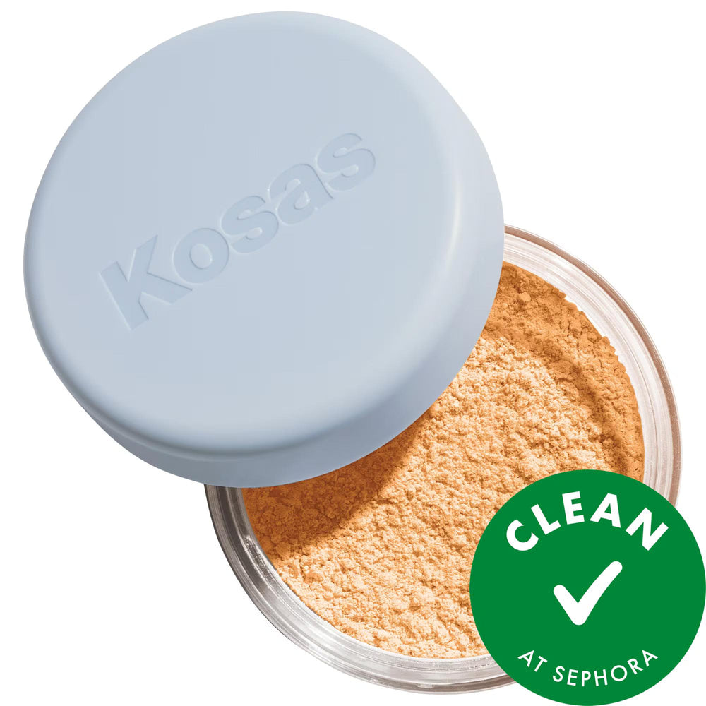 Cloud Set Loose Translucent Talc-Free Setting + Blurring Powder - Long-Lasting, Vegan Makeup Setting Powder for Oily Skin Talc-Free Loose Setting Powder for Long-Lasting Makeup talc-free loose setting powder, long-lasting makeup setting, vegan beauty products, hypoallergenic cosmetics, oil-control makeup, clean beauty, cruelty-free, recyclable packaging, makeup for oily skin, sensitive skin friendly, 12-hour setting powder, blurring powder, translucent powder