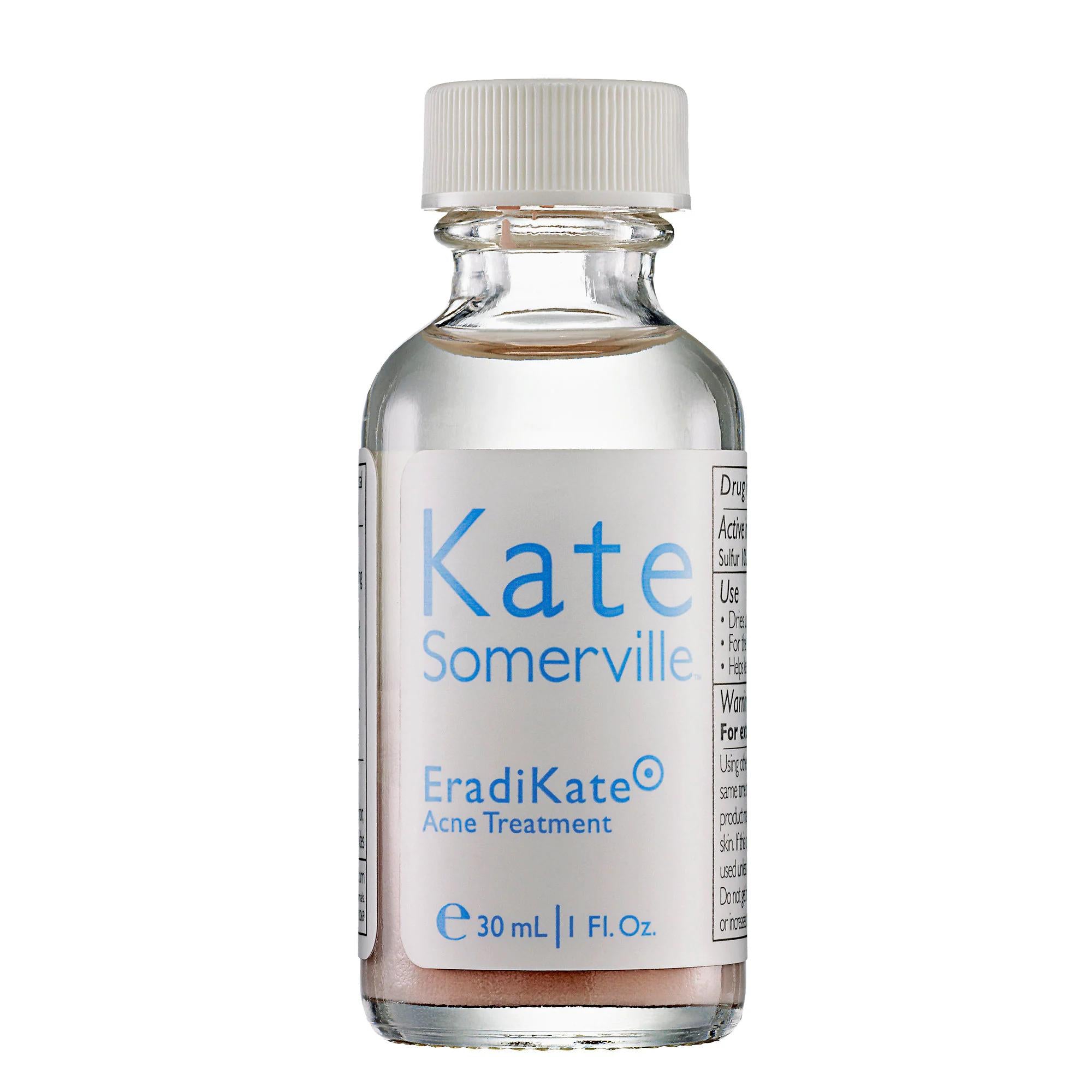 Kate Somerville EradiKate Acne Spot Treatment: Rapid Blemish Control, Redness Relief, and Pore Minimizing - Sulfur Acne Treatment Kate Somerville EradiKate: Fast Acne &amp; Blemish Spot Treatment acne spot treatment, blemish treatment, sulfur acne treatment, fast-acting acne treatment, redness relief skincare, pore minimizing treatment, Kate Somerville EradiKate, acne treatment for sensitive skin, benzoyl peroxide alternative, overnight spot treatment, acne treatment, spot treatment, skincare, blemish control, 