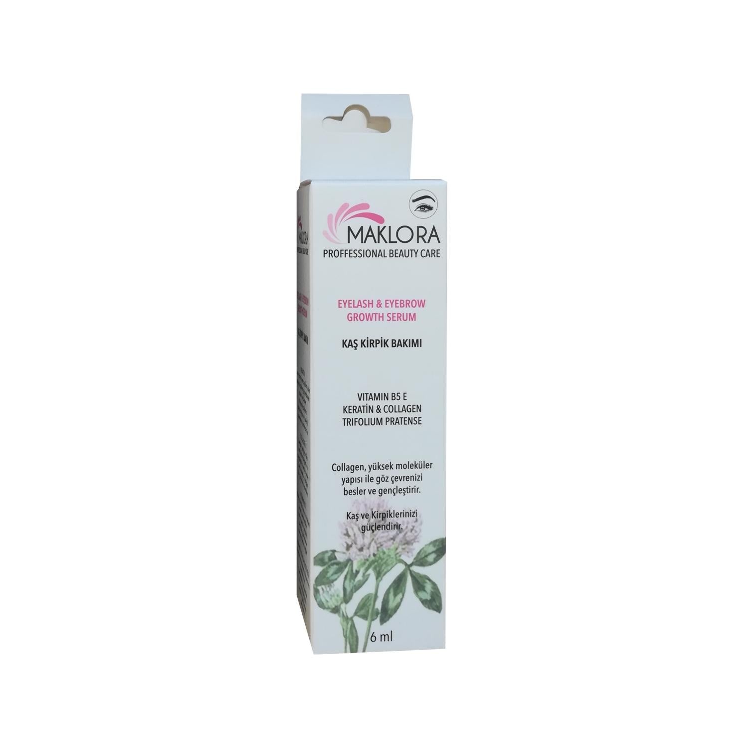 Maklora Eyebrow and Eyelash Serum - Nourishing 6ml Formula for Healthier Brows and Lashes Maklora Eyebrow & Eyelash Serum - 6ml Nourishing Formula eyebrow serum, eyelash serum, brow care, lash care, beauty serum, nourishing serum, eyebrow health, eyelash health, cosmetic serum, beauty products, eye care, brow nourishment, lash nourishment, Maklora, 6ml serum