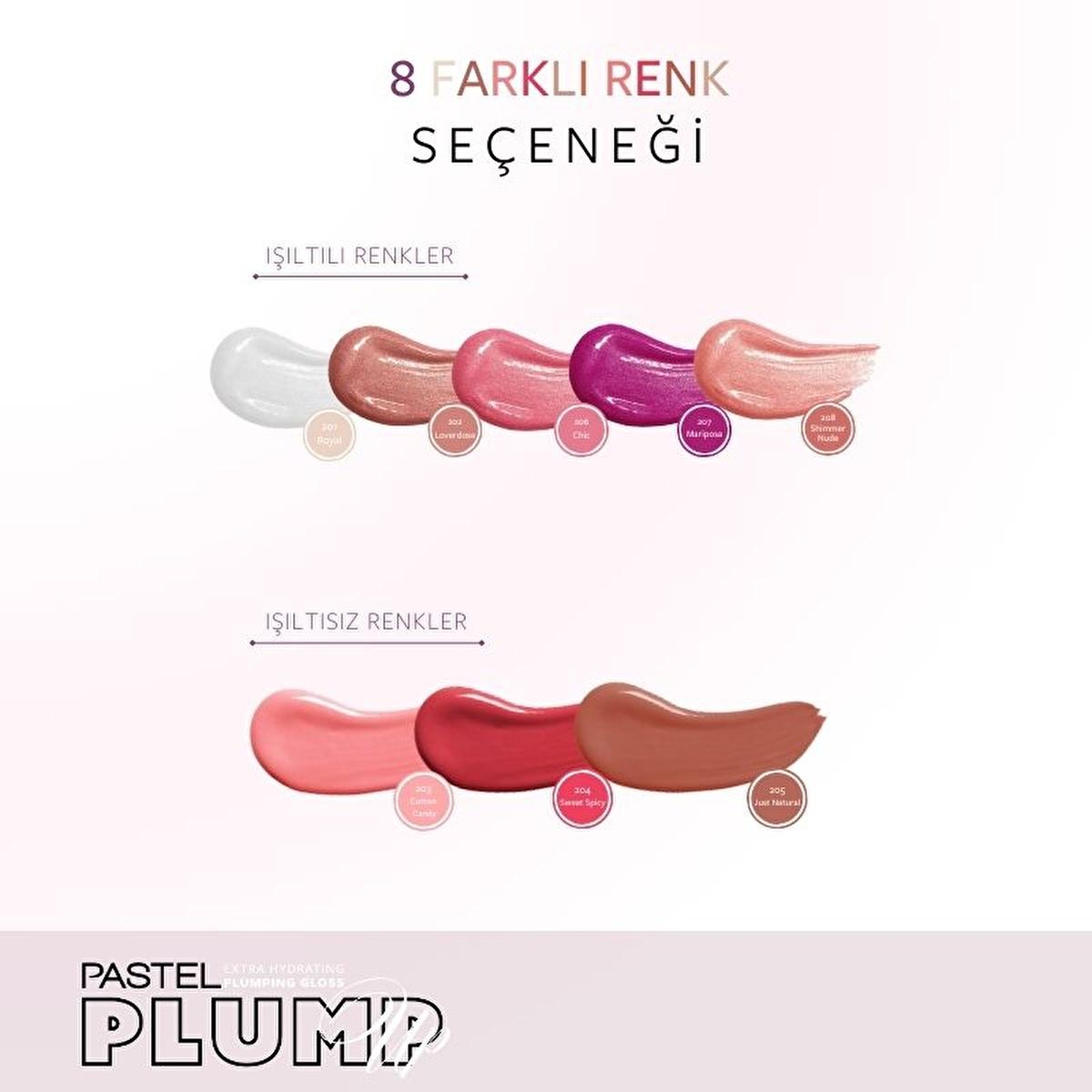 Pastel Profashion Plump Up Extra Hydrating Plumping Gloss 208 - Vegan, Cruelty-Free Lip Gloss for Hydration &amp; Plumping Pastel Profashion Plump Up Lip Gloss - Hydrating &amp; Plumping plumping lip gloss, hydrating lip gloss, vegan lip care, cruelty-free cosmetics, dermatologically tested lip gloss, lip care, vegan cosmetics, Pastel Profashion, lip hydration, plumping effect, aloe vera, hyaluronic acid, menthol, Chili Pepper, paraben-free, gluten-free