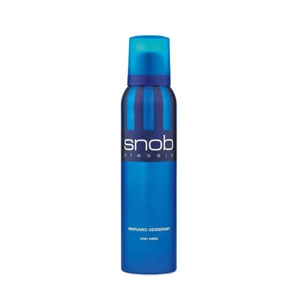 Snob Men's Deodorant Classic Fragrance 150ml - Long-Lasting Freshness for Confident Men Snob Men's Deodorant Classic - Long-Lasting Freshness men's deodorant, classic fragrance, 150 ml deodorant, male grooming products, fragrance for confident men, long-lasting freshness, personal grooming, sophisticated fragrance, traditional fragrances, daily grooming essentials