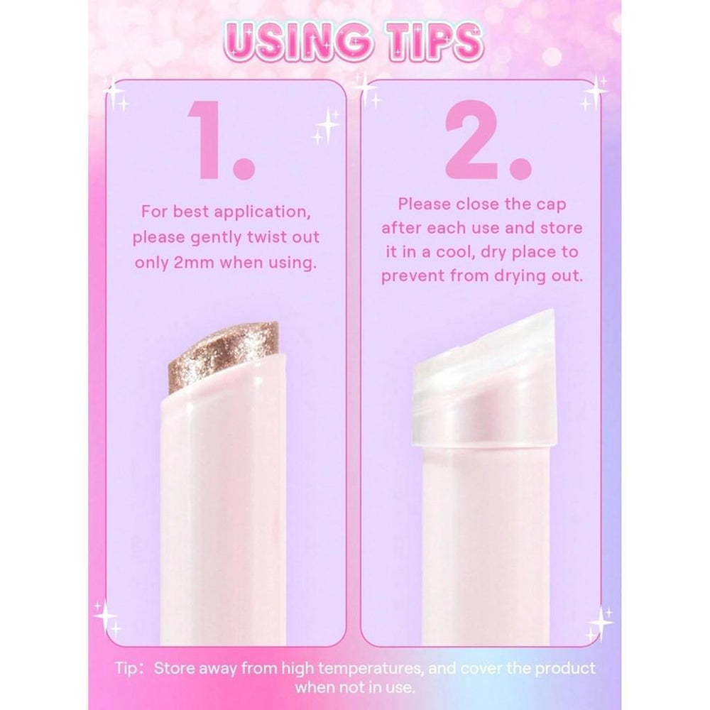 Sheglam Jelly Glaze Stick Eyeshadow in Champagne Gleam