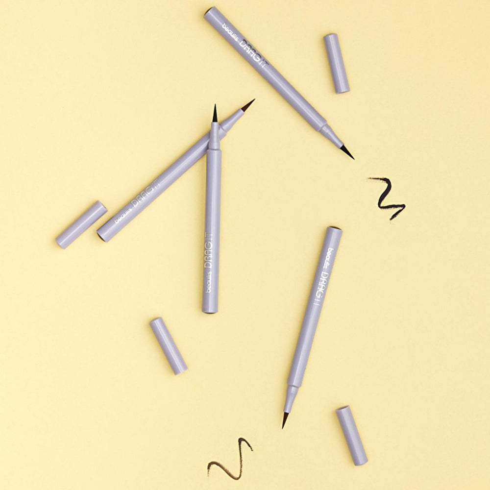 Beaulis Precision Liquid Eyeliner for Beginners - Waterproof, Quick-Drying, Intensive Color - view 2