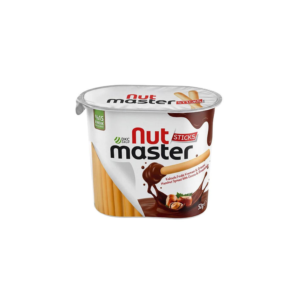 Nut Master Cocoa Cream Sticks 52g - Crunchy Snack
