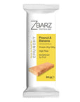 Zbarz Crunchy Banana Peanut Protein Bar Healthy Snack 35g