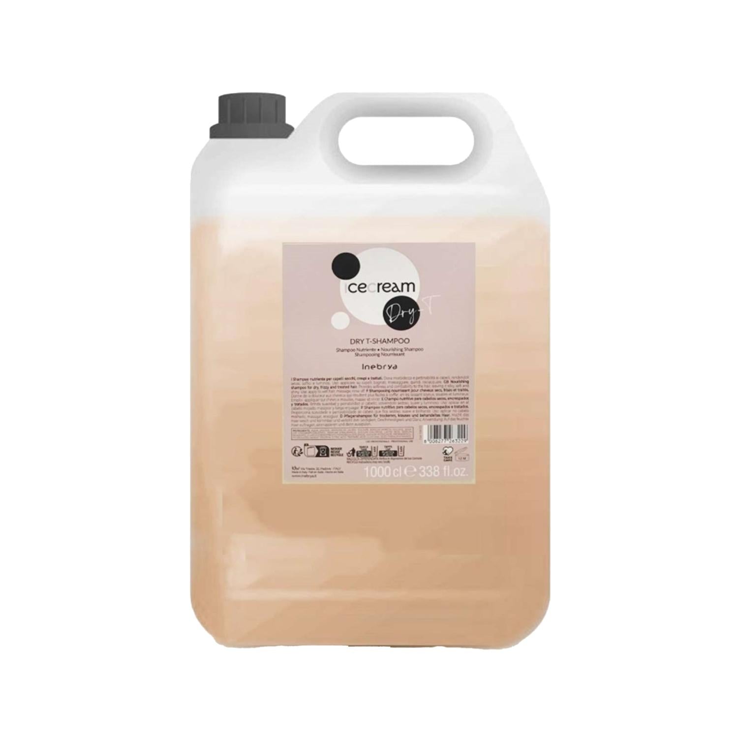 Inebrya Ice Cream Dry-T Besleyici Şampuan 10L - Nourishing Bulk Shampoo for Dry Hair Inebrya 10L Nourishing Shampoo for Dry Hair bulk shampoo, nourishing shampoo, dry hair care, Inebrya Ice Cream, professional hair care products, hair nourishment, moisturizing shampoo, dry hair solution, salon essentials, hair care professionals