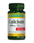 Nature's Bounty Calcium 600 mg with Vitamin D3 60 Tablets