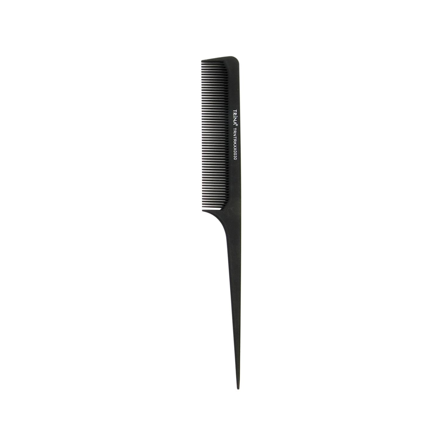 Trina Karbon Tarak 30 - Premium Carbon Hair Comb for Detangling & Styling - Durable & Static Reducing Trina Karbon Tarak 30 - Premium Carbon Hair Comb carbon hair comb, Trina Karbon Tarak 30, hair detangling tool, static reducing comb, durable hair comb, hair care, styling tool, premium hair comb, Trina, hair accessories