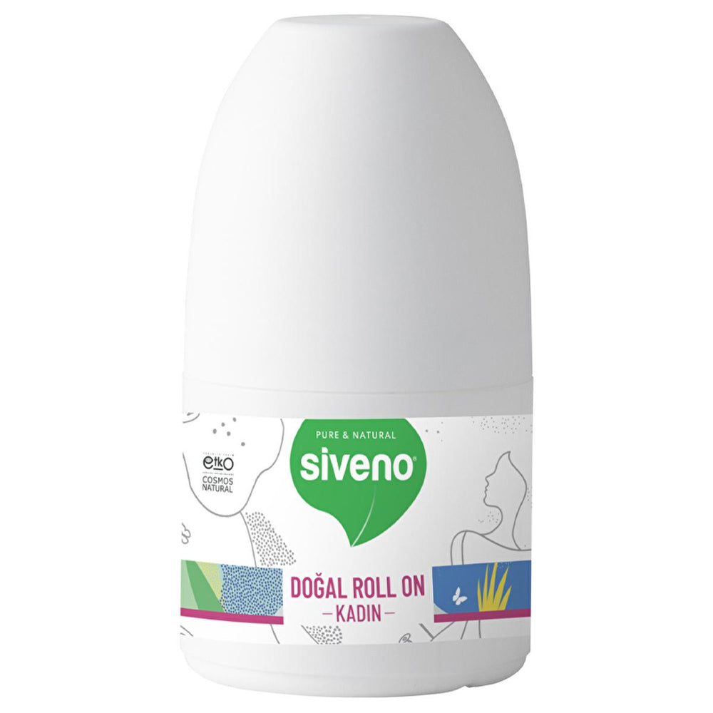 Siveno Natural Deodorant Roll-On for Women - Cruelty-Free, Vegan, 1.69 fl oz - Deodorant