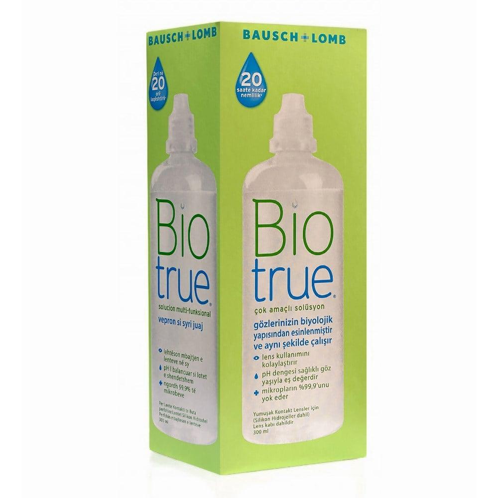 Bausch & Lomb Biotrue Contact Lens Solution 300 ml - Multi-Purpose Lens Care for Comfort and Hygiene Biotrue Contact Lens Solution 300ml - Comfort & Hygiene contact lens solution, Biotrue lens solution, 300 ml lens care, multi-purpose lens solution, contact lens care, lens cleaning solution, eye care, contact lens hygiene, Bausch & Lomb