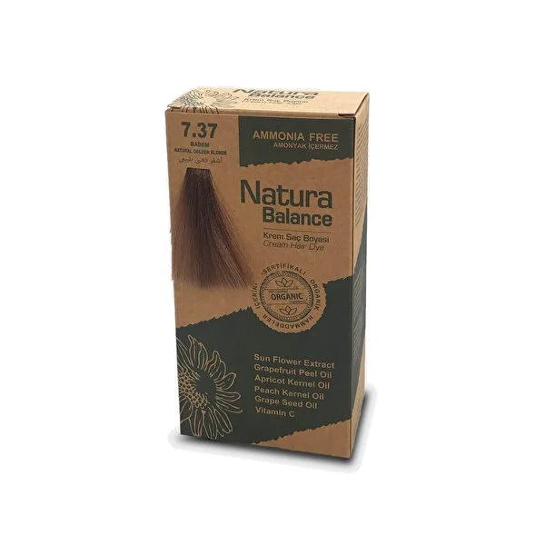 Natura Balance Almond 7.37 Ammonia-Free Hair Dye: Achieve Natural Almond Color at Home with Gentle Cream Formula Natura Balance Almond Hair Dye: Ammonia-Free, Natural Color Natura Balance hair dye, Ammonia-free hair color, Almond hair dye, 7.37 hair color, Cream hair dye, at home hair dye, hair coloring kit, natural hair color, hair dye, hair color, almond color, ammonia free, cream formula, gentle hair dye, sensitive scalp, home hair coloring, hair color kit, almond 7.37, hair coloring, new look, hair tran