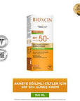 Bioxcin Sunscreen for Acne-Prone Skin - SPF 50+, Non-Comedogenic, Water-Resistant - 1.69 fl oz Bioxcin Acne-Prone Skin Sunscreen SPF 50+ - Protect & Control Acne acne-prone skin sunscreen, SPF 50+ sunscreen, non-comedogenic sunscreen, dry touch sunscreen, water-resistant sunscreen, tea tree oil sunscreen, anti-acne botanical complex, broad-spectrum protection, daily use sunscreen, outdoor sunscreen, acne control, skin protection, sun care, dermatologically tested, eco-friendly packaging, cruelty-free