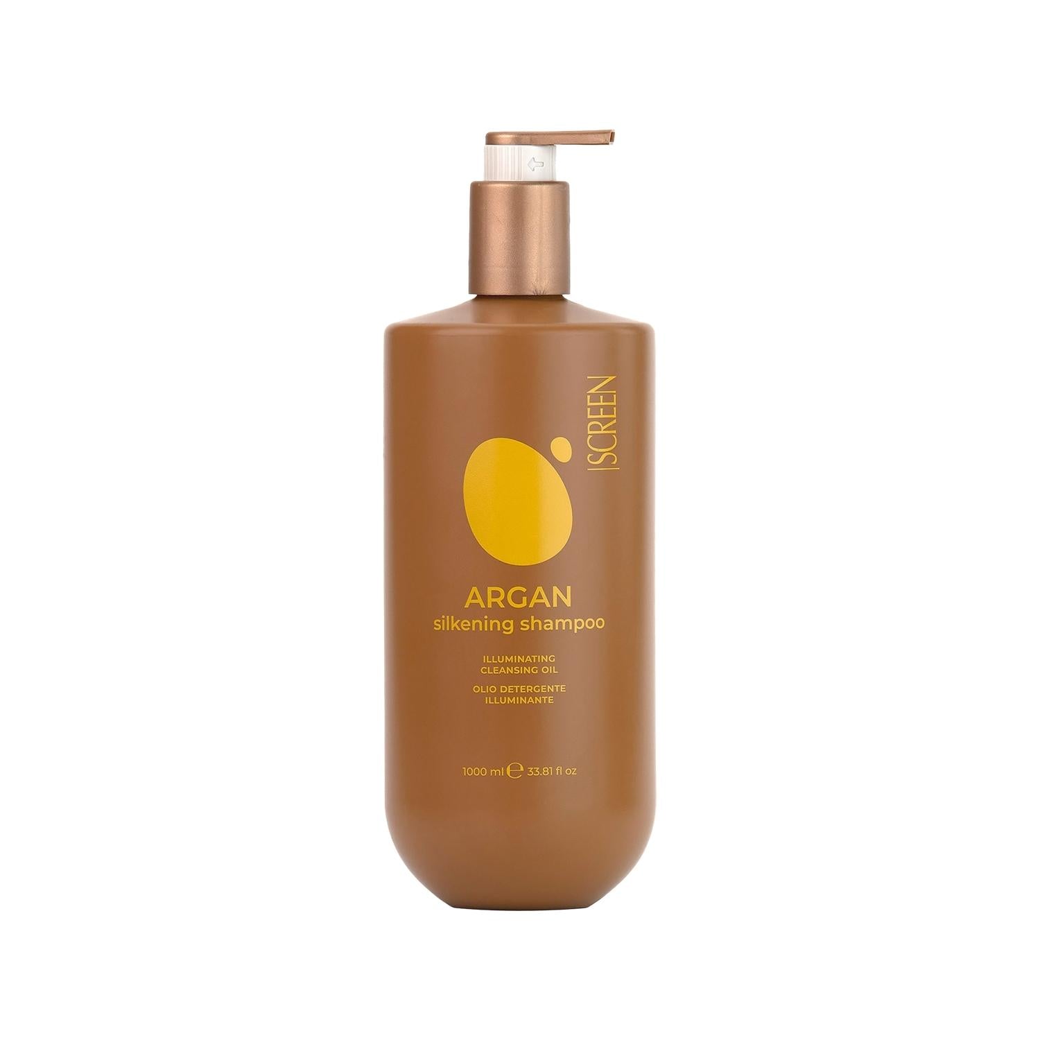 SCREEN Argan Silkening Shampoo for Softness &amp; Shine 1000 ml