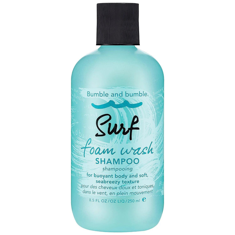 Surf Foam Wash Texturizing Shampoo: Beachy Waves, Volume & Softness - Vegan, Cruelty-Free Sea Salt S