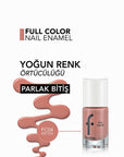 Flormar Full Color Ekstra Yoğun Pigmentli Oje - High Pigment Nail Polish for Long Lasting Nail Color - view 3