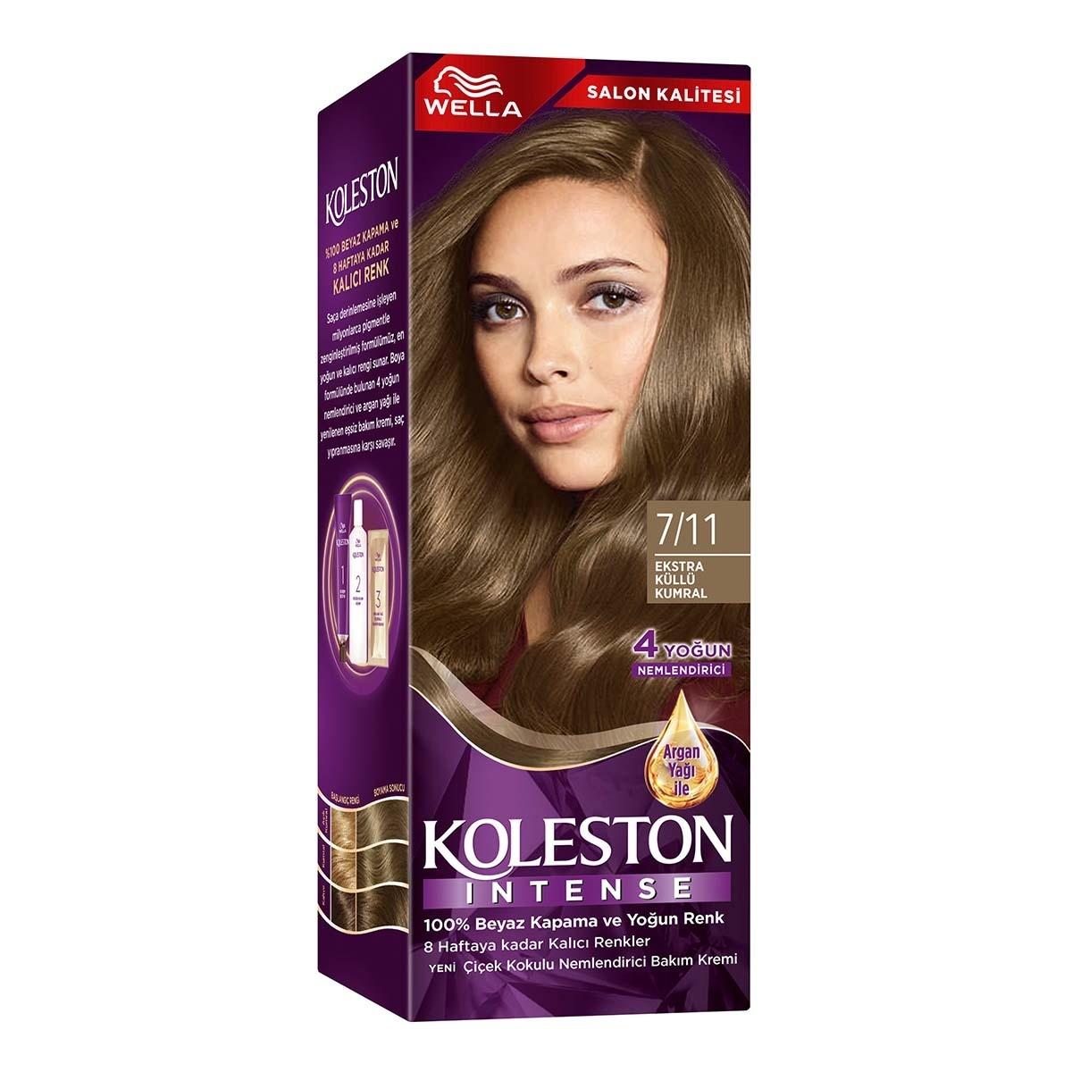 Wella Koleston Intense 7/11 Ash Blonde Hair Dye: 100% Gray Coverage, Long Lasting Color, Argan Oil for Intense Shine Wella Koleston Ash Blonde Hair Dye: Gray Coverage & Shine hair dye, permanent hair color, grey coverage hair dye, long lasting hair color, Wella Koleston, ash blonde hair dye, hair color with argan oil, intense hair color, hair dye for grey hair, hair color, hair coloring, gray coverage, long-lasting color, argan oil, hair care, beauty, personal care, hair treatment, hair dye for women, hair 