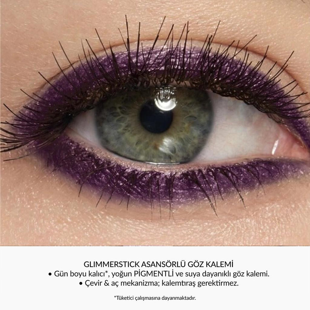 Avon Glimmerstick Retractable Eyeliner Majestic Plum