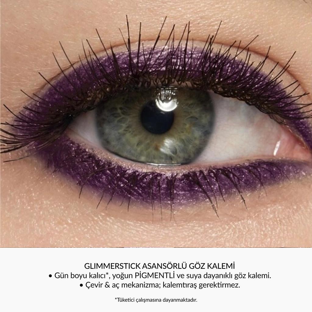 Avon Glimmerstick Retractable Eyeliner Majestic Plum