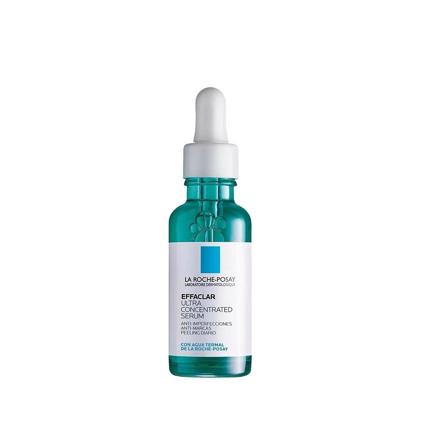 La Roche Posay Effaclar Anti-Spot Serum with Peeling Effect - Dermatologically Tested, 1.01 fl oz La Roche Posay Effaclar Serum - Anti-Spot, Peeling Effect La Roche Posay Effaclar serum, anti-spot serum, peeling effect skincare, acne prone skin care, dermatologically tested products, skincare for hyperpigmentation, skin renewal, brighter skin, smoother skin, La Roche Posay products