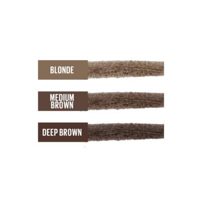 Maybelline New York Tattoo Brow 36H Eyebrow Pencil - 02 Blonde, Long-Lasting, Waterproof & Natural Look Maybelline Tattoo Brow 36H - Long-Lasting Eyebrow Pencil eyebrow pencil, long-lasting eyebrow makeup, waterproof cosmetics, natural eyebrow enhancement, Maybelline Tattoo Brow, brow definition, smudge-proof, precise application, paraben-free, sensitive skin friendly, cosmetic, beauty, makeup, grooming, brow care, long-lasting makeup