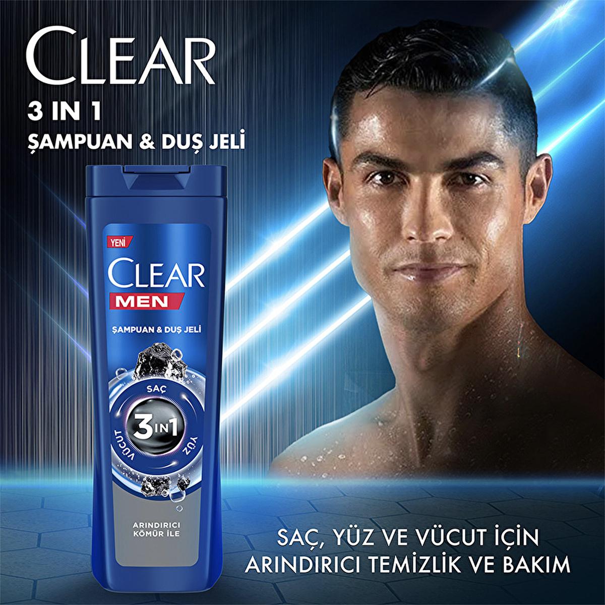 Clear Men 3-in-1 Charcoal Shampoo &amp; Shower Gel: Deep Clean, Fight Dandruff, &amp; Simplify Your Routine - 11.83 fl oz Clear Men 3-in-1 Charcoal Shampoo: Cleanse, Dandruff Control 3 in 1 shampoo shower gel, men&#39;s shampoo, charcoal shampoo, anti dandruff shampoo, 3 in 1 body wash, men&#39;s grooming, deep cleansing shampoo, shampoo for oily hair, 3-in-1, shampoo, shower gel, body wash, charcoal, anti-dandruff, deep cleansing, oily hair, men&#39;s personal care, men&#39;s hygiene, grooming, daily use, convenient, time-saving,