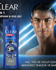 Clear Men 3-in-1 Charcoal Shampoo & Shower Gel: Deep Clean, Fight Dandruff, & Simplify Your Routine - 11.83 fl oz Clear Men 3-in-1 Charcoal Shampoo: Cleanse, Dandruff Control 3 in 1 shampoo shower gel, men's shampoo, charcoal shampoo, anti dandruff shampoo, 3 in 1 body wash, men's grooming, deep cleansing shampoo, shampoo for oily hair, 3-in-1, shampoo, shower gel, body wash, charcoal, anti-dandruff, deep cleansing, oily hair, men's personal care, men's hygiene, grooming, daily use, convenient, time-saving,